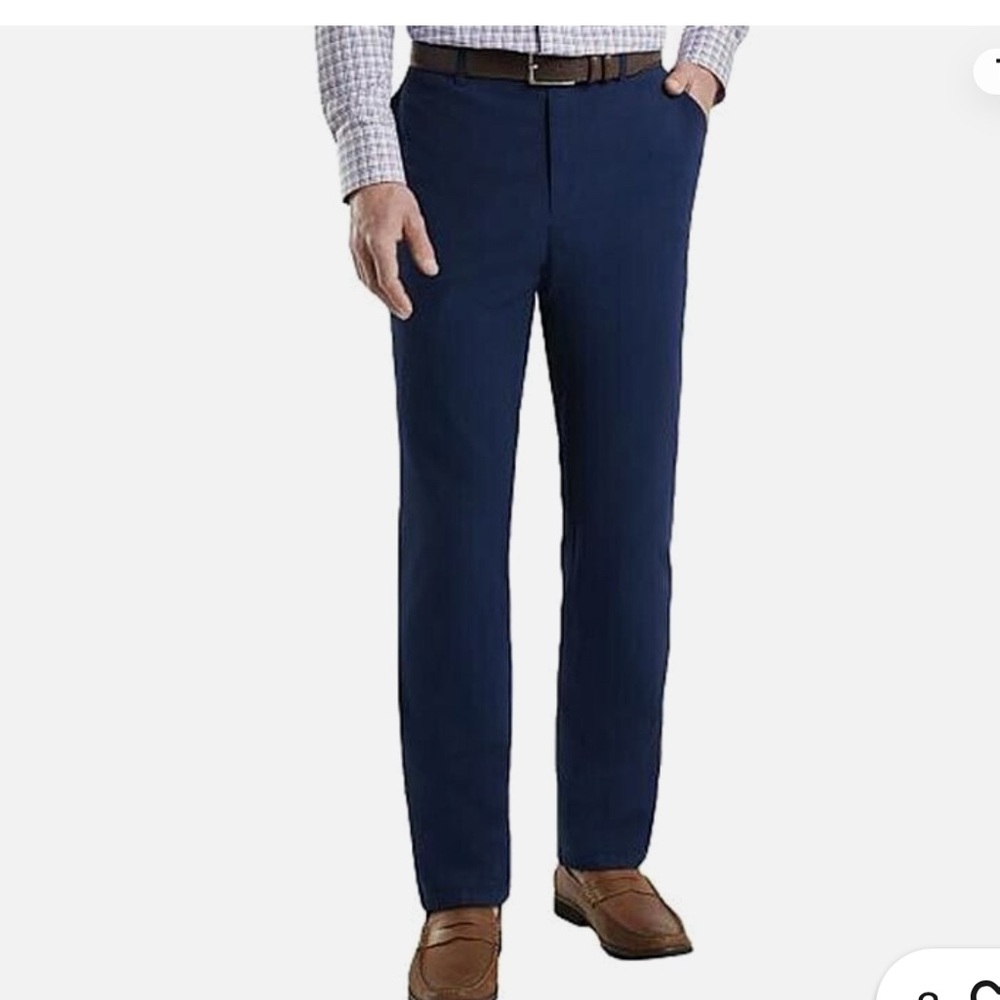 Peter Millar 36 x 29 Navy Crown Flat Front Fleece Pants
